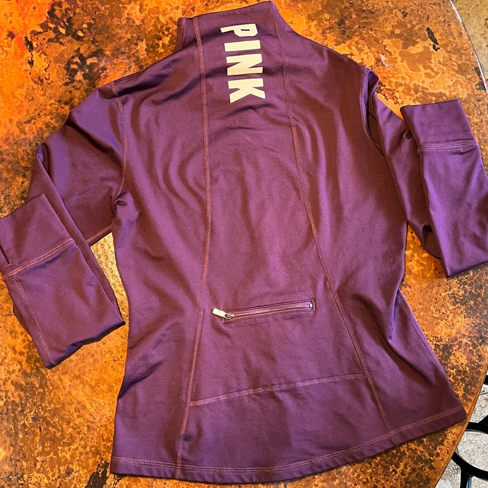 Victoria’s Secret PINK Ultimate Jacket, Medium, Purple, EUC